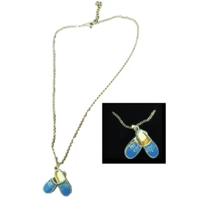Elvis Necklace - Blue Suede Shoes - Picture 1 of 1