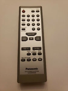 New Original Panasonic Remote Control, model: N2QAGB000038, for CD Stereo System - Picture 1 of 6