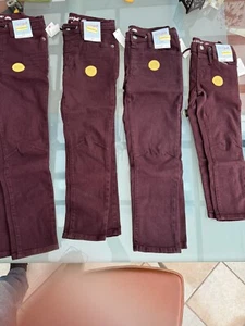 Cat And Jack Jeans 4 Pairs New With Tags  Sizes 10,8,8 Husky,5. Stretch Waist. - Picture 1 of 7
