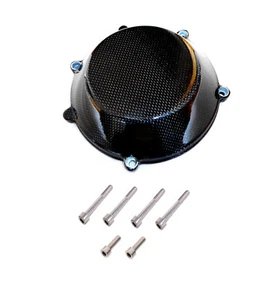 Ducati Carbon Dry Clutch Cover 851 888 SP Strada Performance Corse - Picture 1 of 4