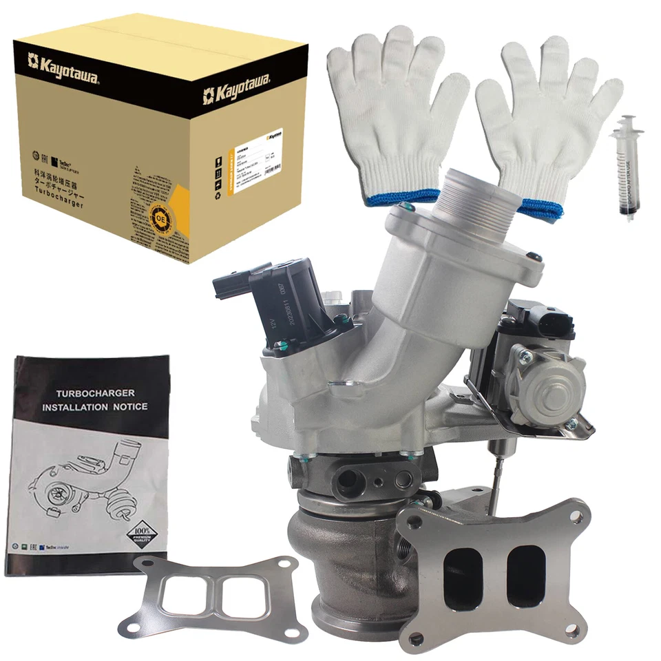 Turbocompresor compatible con Audi S3 TT TTS Quattro 2.0T VW Golf R 2.0T 2015-2017 Foto 1 de 4