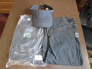 McDonalds Shirt X-Large Employee Uniform Waraire For McDonalds Welcome Logo Set - Picture 1 of 11