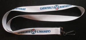 Carnival Cruise Commemorative 50th BIRTHDAY Lanyard - Never used - Picture 1 of 1