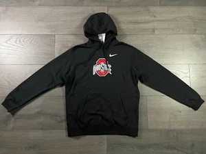 Nike Football Ohio State Buckeyes Pullover Schwarz Hoodie Herren Größe Large Neu - Bild 1 von 9