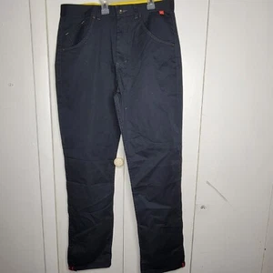 Mcdonalds Timeless Elements Jeans Herren 32x32 Schwarz Slim Straight Dark Wash Hose - Bild 1 von 5