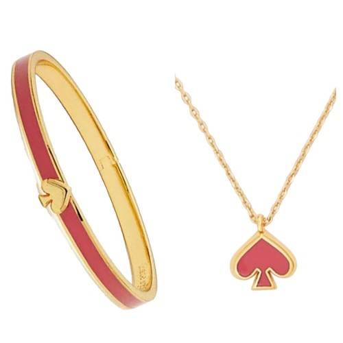 Ciondolo e Braccialetto Kate Spade Smalto Spade