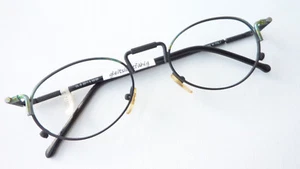 Gafas montura metálica hombre mujer montura aspecto antiguo ovalada moda vintage talla L - Imagen 1 de 4