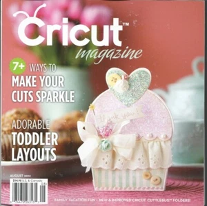 Cricut Magazine Make Cuts Sparkle Toddler Layouts Family Vacations August 2012 - Picture 1 of 2