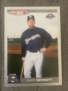 Gary Bennett 2004 Topps Total #691 Silver Parallel - Picture 1 of 2