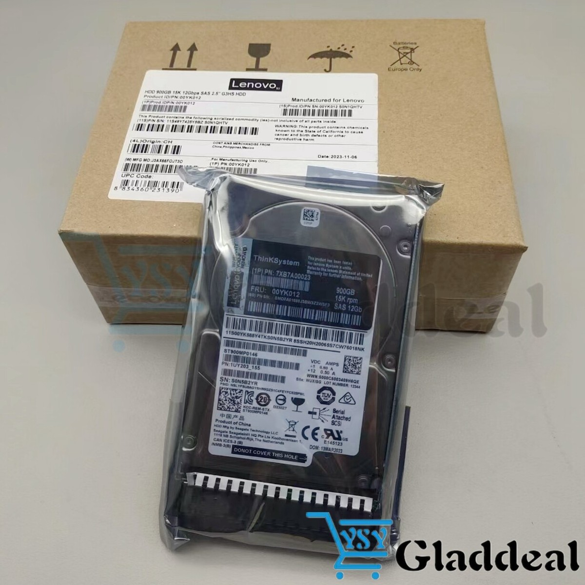 Lenovo 2.5 in Form Factor Internal Hard Disk Drives 900 GB