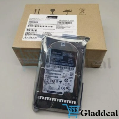 New Lenovo 00YK012 7XB7A00023 2.5 " 900GB 15K SAS 12G HDD HARD DRIVE - Image 1 of 4