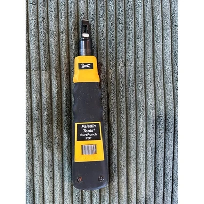 Paladin Tools SurePunch PDT Punch Down Tool Network Telecom Cable Installer - Image 1 of 3