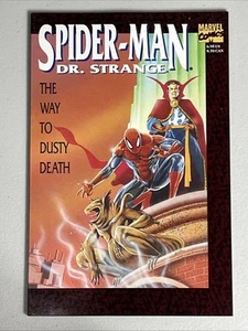 Marvel SpiderMan Dr Strange The Way to Dusty Death Graphic Novel 1992 Comic book - Picture 1 of 12