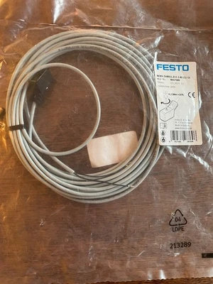 Festo Connecting Cable Connection Diagram ZC 5m - 8047680 - Image 1 of 2