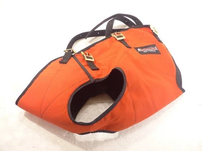 Hardcore Hog Dogs The Bay Made with Kevlar Lightweight Dog Vest Orange Size M/L - Image 1 of 4