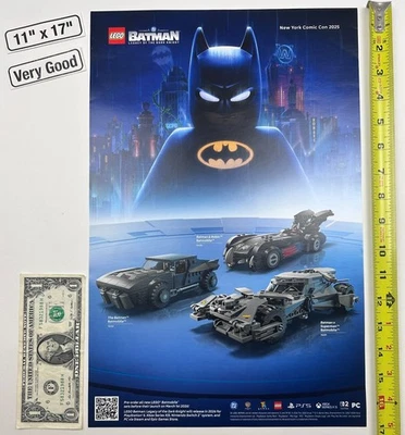 LEGO Batman Legacy of the Dark Knight 11 x 17 Poster 2025 NYCC - Image 1 of 3