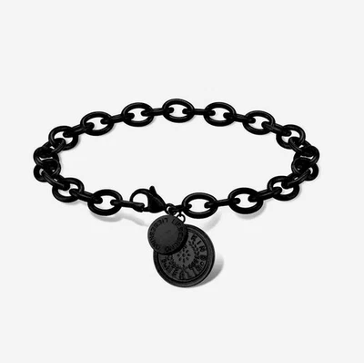 LIEBESKIND BERLIN -ARMBAND -VINTAGE  COINS -ip Black  - modern -Geschenkidee- - Bild 1 von 4