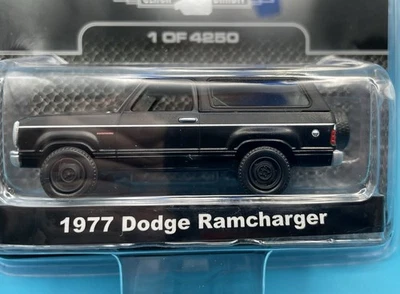 Dodge Ramcharger Black Bandit 1977 Greenlight coche diecast escala 1/64 Foto 1 de 4