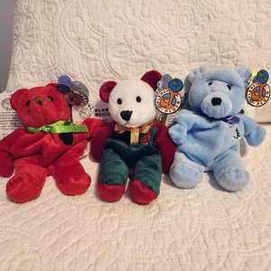 Planet Plüschbären MERRY APPLE & WINDY LE mit nummerierten Registrierungskarten - Bild 1 von 8