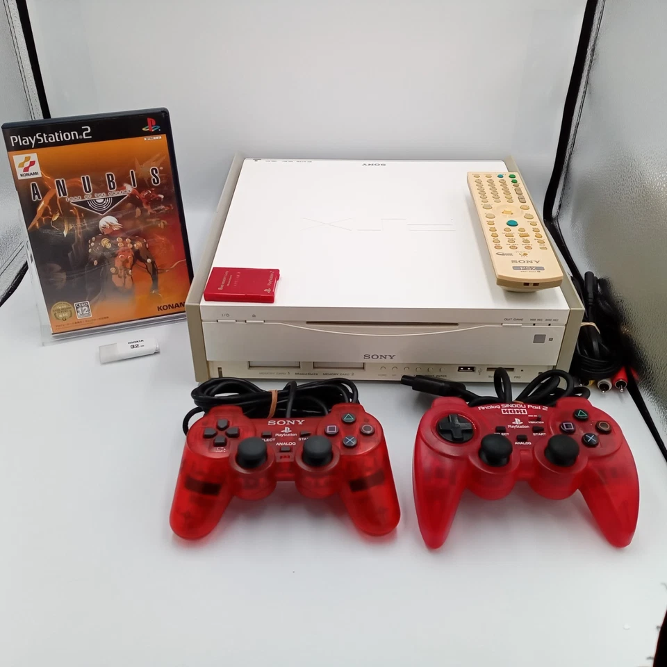 SONY PSX Console DESR-5000 2 Controllers Game Japan PS1 PS2 Working Region Free - Image 1 of 4