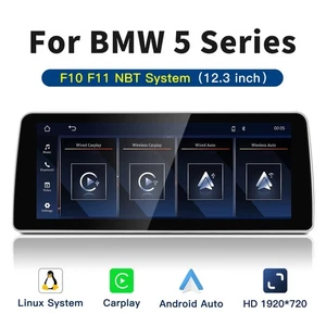 12.3" Carplay GPS Navi Touch Display Multimedia System for BMW F10 2013–2016 - Picture 1 of 12