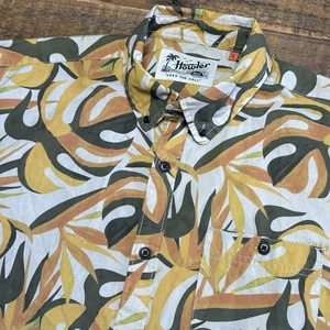 Howler Bros Tropical Print Short Sleeve Shirt Mens Sz L - Picture 1 of 7