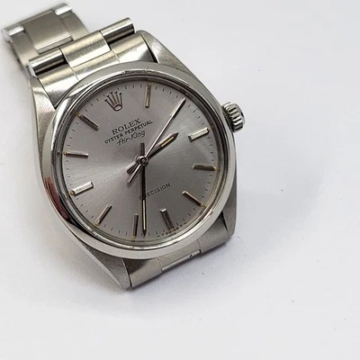 Rolex Air King Precisión 34 mm Acero Oyster Reloj Automático 5500 Circa 1979 Foto 1 de 4