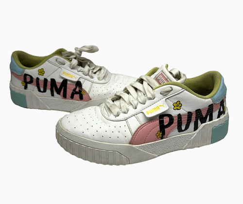 Sneakers bambino Puma Cali taglia 5 5c plateau floreale novità Jr fiore 374283 01