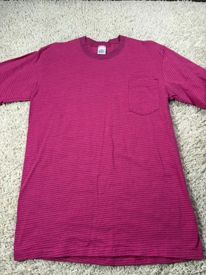 Camisa vintage towncraft JCpenny adulto mediana púrpura manga corta retro para hombre a23* Foto 1 de 4