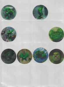 The Hulk Incomplete Set Australian Flipitzs 3D Lenticular Card Hot Shots - Bild 1 von 3