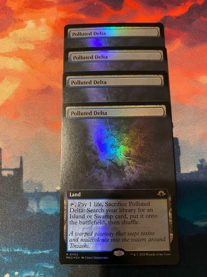 MTG Modern Horizons 3 Polluted Delta Extended Art Foil x 1 - Image 1 of 1