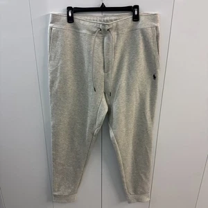 $125 Polo Ralph Lauren Men's Double Knit Tech Jogger Pants Gray Size XL - A18 - Picture 1 of 7