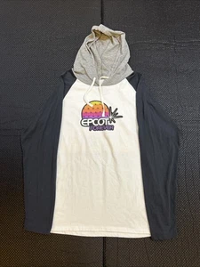 Felpa con cappuccio Disney Parks Epcot Forever Figment annuale porta passaporto adulto grande LG - Foto 1 di 3