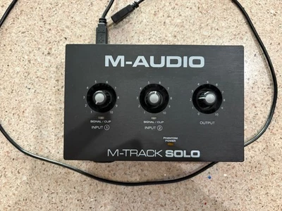 M-Audio M-Track Solo Interfaccia Audio USB per Mac e PC M-Track Solo - Immagine 1 di 4
