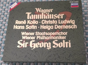 WAGNER "TANNHAUSER" WIENER PHILHARMONIKER / GEORG SOLTI - CD SET / BX 24 - Foto 1 di 5