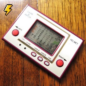 NINTENDO Helmet Game and Watch (CN-07) in Excellent Condition