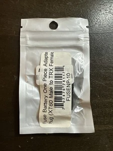 Fuse Battery 1 Piece Adapter XT60 Male To TRX Female - New - Picture 1 of 4