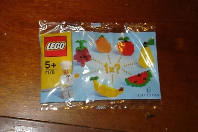 Lego Exclusive Promotional Set 7178 Chef Minifigure Capespan Sealed In Polybag - Image 1 of 2
