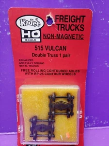 NOS Kadee Trucks - Vulcan Freight, Non Magnetic, Double Truss HO 515   - Picture 1 of 3