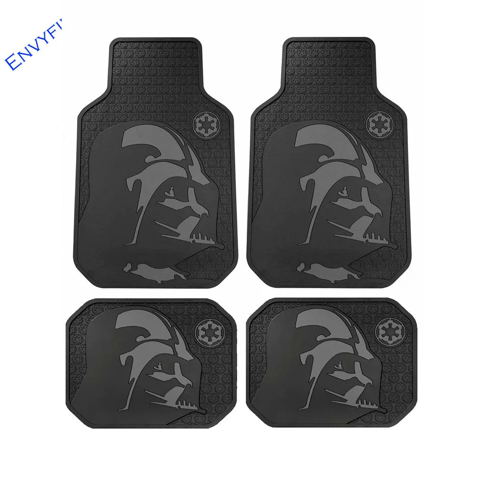 Nuevas alfombrillas de goma para todo clima Star Wars Darth Vader Car Truck de PlastiColor Foto 1 de 1