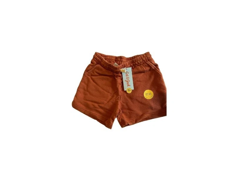 NWT Cat & Jack Cinnamon Knit Shorts - Small 6/6X S - 100% Cotton - Ships Free - Image 1 of 1