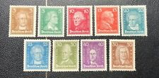 Deutsches Reich Stamps-1926 Famous Germans-Unused-OG with hinged remnants-9/11