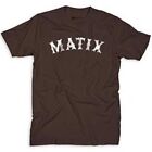 Matix Greaser Union Tee (S) Chocolate
