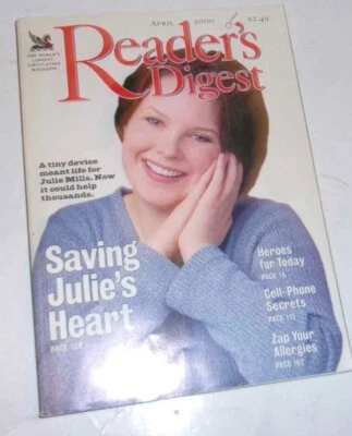 Reader's Digest Magazine April 2000, Heart - Image 1 of 2