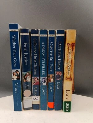 Lot Of 7 The Angel of Mercy series Books by Al Lacy TPB #1-7 GUC Foto 1 de 4