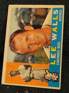 1960 Topps - #506 Lee Walls Cincinnati Reds - Picture 1 of 2