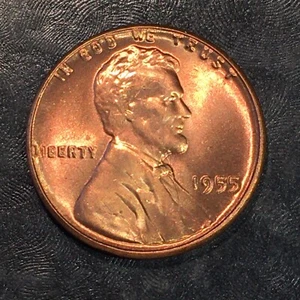 1955 Lincoln Cent - High Quality Scans #P003 - Picture 1 of 2