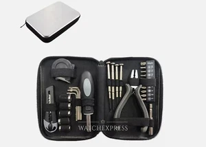 KIT RIPARAZIONE PUNTE PER AVVITATORE RIPARAZIONI OCCHIALI OROLOGI 26 PEZZI - Foto 1 di 16