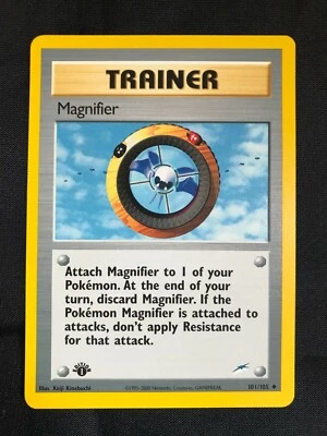 Pokemon Cards: 1st Edition Neo Destiny Uncommon: Magnifier 101/105 - Image 1 of 4
