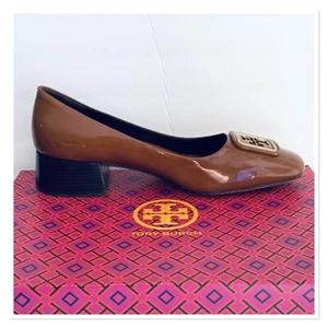 Zapatos de salón TORY BURCH Georgia marrón talla 8,5 M - Imagen 1 de 9